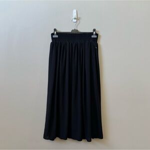 EMMYDEVEAUX black stretchy waist flowy maxi skirt